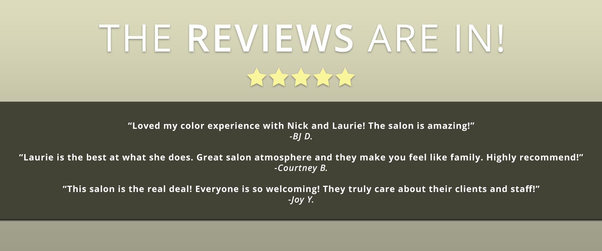 The Reviews Are In - Moda Salon